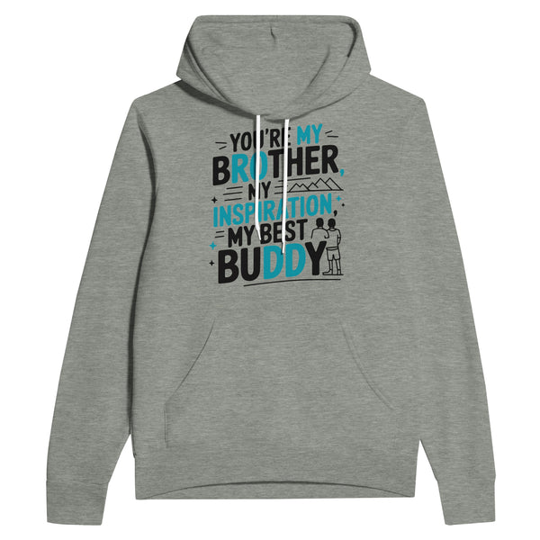 You're My Brother, My Best Buddy – A Bond for Life - Athletic Heather - Hoodies