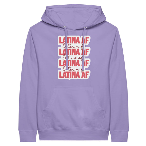 Latina AF - Wear Your Pride - Embrace Your Heritage - Lavender - Print Material