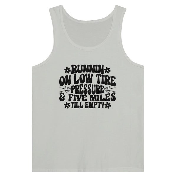 Perseverance Personified - Low Tire Pressure Wear - Silver - Tank Tops