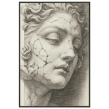 Beauty in Decay – Sculpture Metal Framed Poster Gift - Default Title - Metal Framed Posters