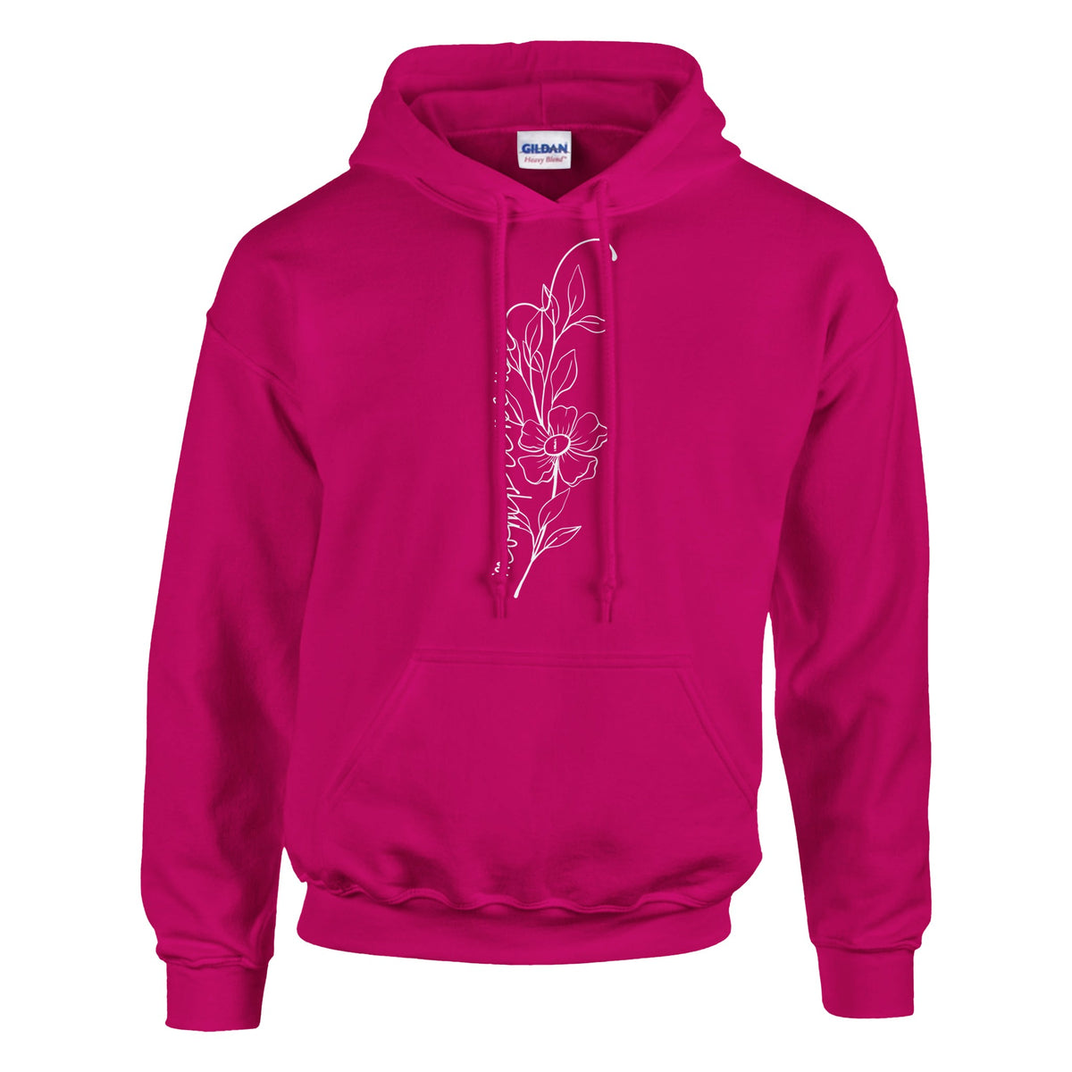 Blossom Boldness - Wear Your Love for Flowers - Heliconia - Hoodies