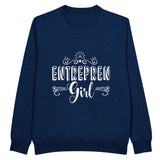 Empowerment Emblem - Entreprengirl Statement - Navy - Sweatshirts