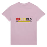 Brussels Vibes - Bold and Colorful Tee - Light Pink - T-shirts