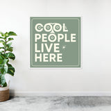 Cool Vibes - Warm Welcome - - Framed Posters