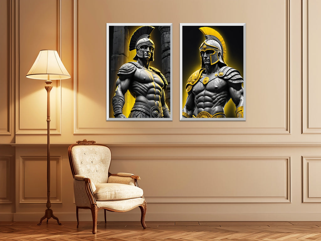 Armor of Legends - Power Unleashed - 20x30 - Framed Posters