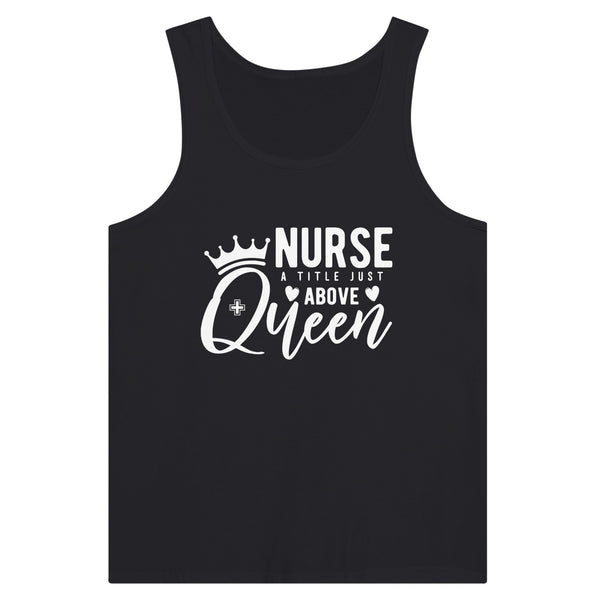 Royal Care - 'Nurse' Above Queen - Black - Print Material