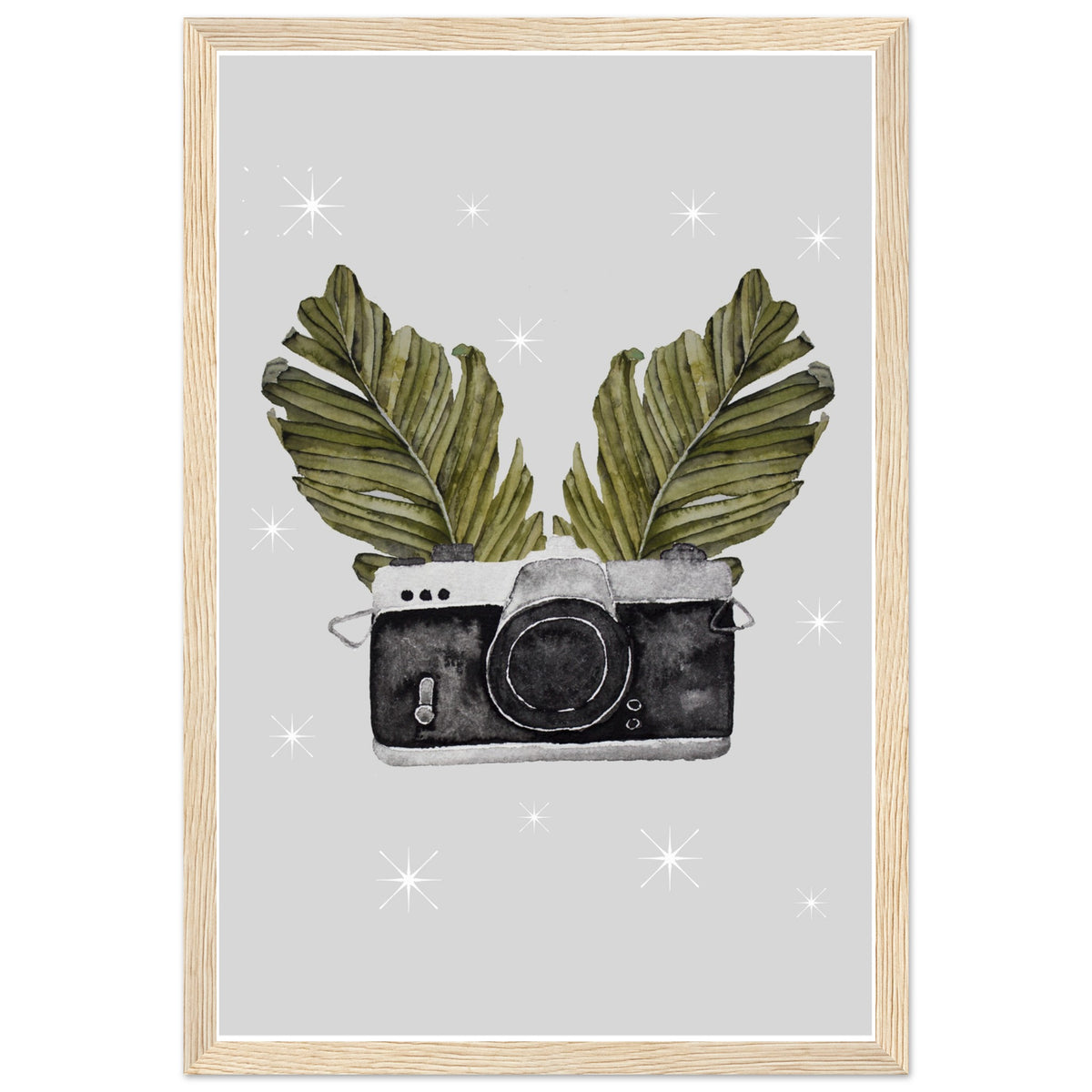 Vintage Moments Captured - 30x45 cm 12x18″ Wood frame - Posters