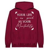 Mindset Matters - Classic Unisex Pullover Hoodie - Cardinal Red - Hoodies