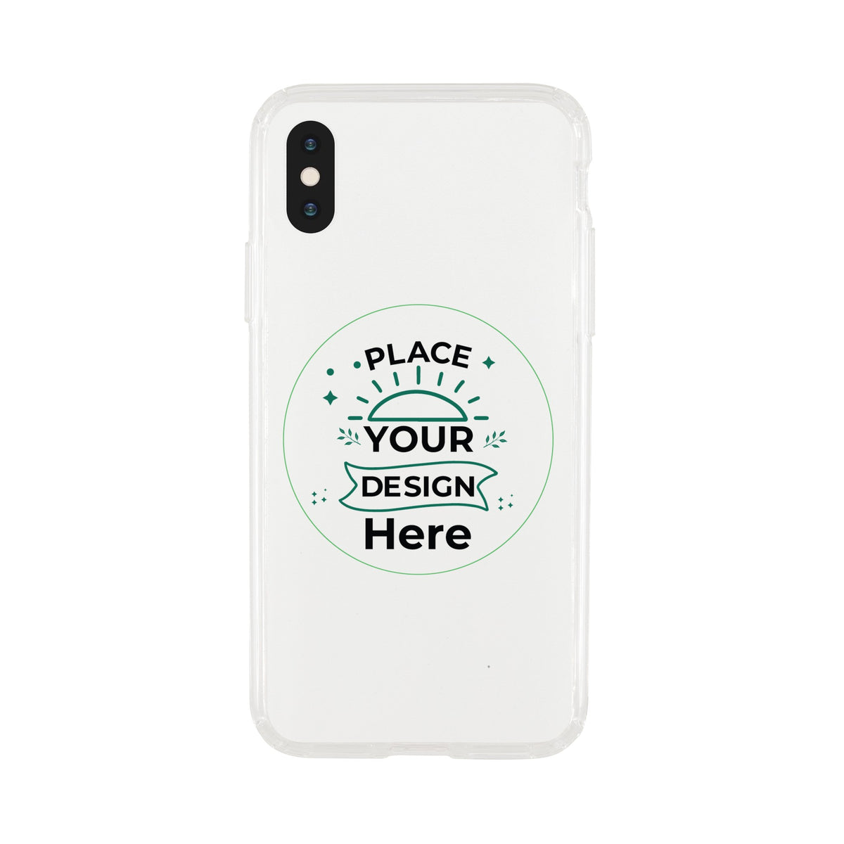 Crystal Clear Defense - The Perfect Customizable Clear iPhone Case - iPhone XS - Tech Accessories