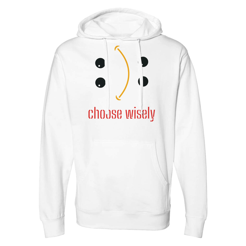 Smiles or Frowns - Your Choice - White - Sweatshirt