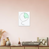 Ethereal Silhouette - Contemporary Canvas Art - - Canvas Prints