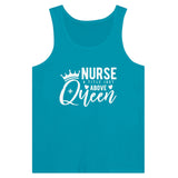 Royal Care - 'Nurse' Above Queen - Teal - Print Material