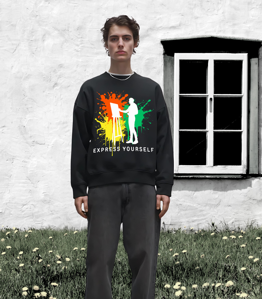 Painter’s Palette Sweatshirt - - Sweatshirts