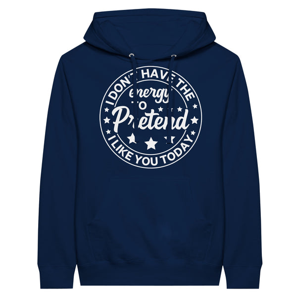 Authenticity Wrapped - Let Our Hoodie Speak Your Truth! - Navy - Hoodies