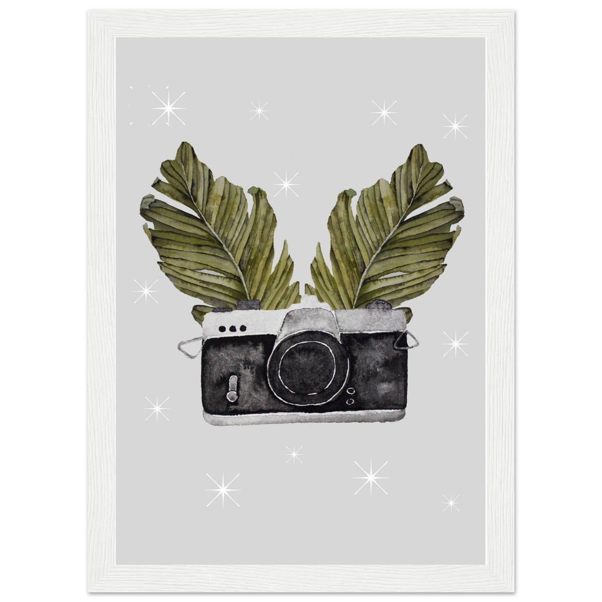 Vintage Moments Captured - A4 21x29.7 cm 8x12″ White frame - Posters