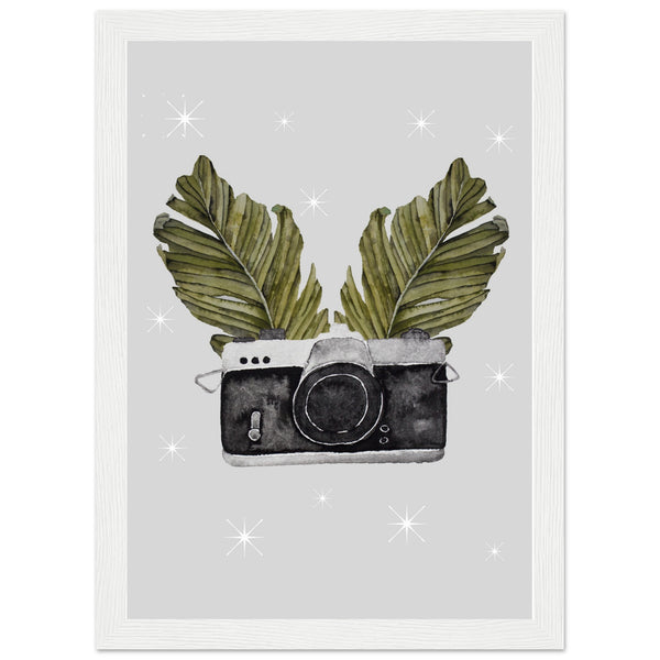 Vintage Moments Captured - A4 21x29.7 cm 8x12″ White frame - Posters