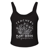 Everlasting Impact - Planting Seeds Design - solid blk blend - Tank Tops