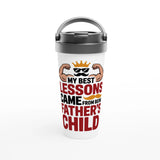 Strong Like Dad – Stainless Steel Mug - - Mugs