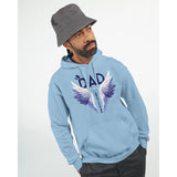 Soaring High - Celebrating Fatherhood - Light Blue - Hoodies