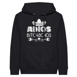 Adios Bitchachos Sombrero Heart - Black - Hoodies