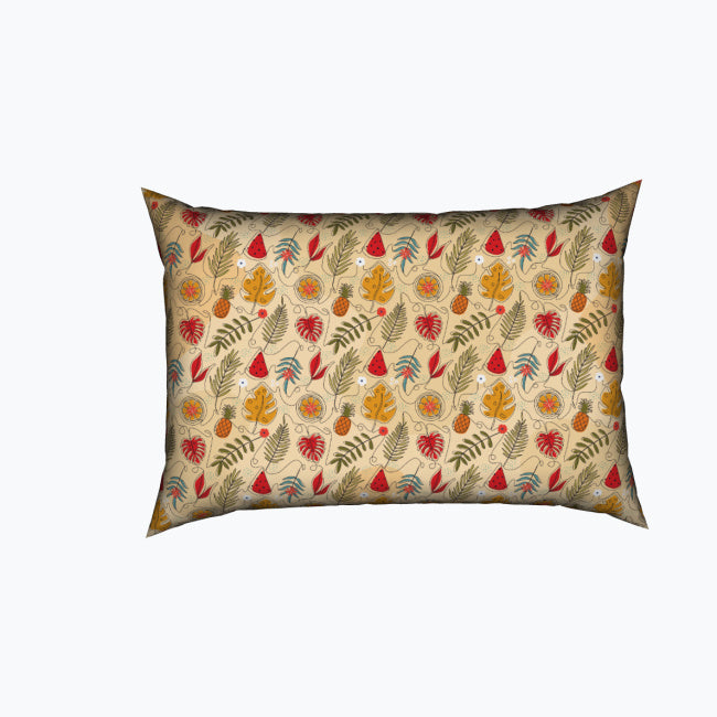 Pine Cones and Ferns Decorative Cushion - - Pillows