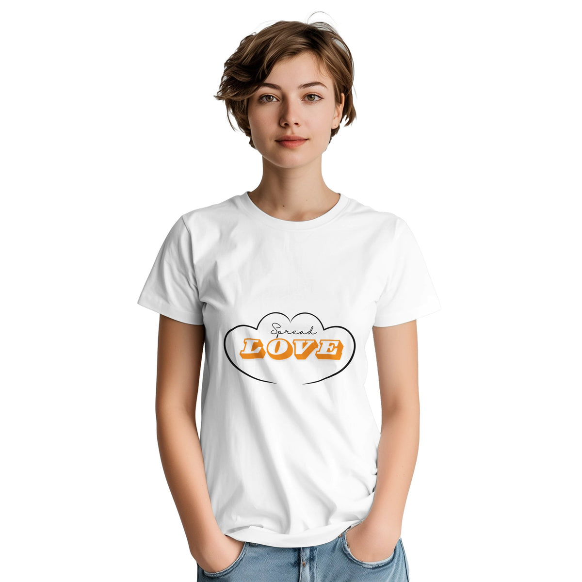 Orange Glow of Love - Where Memory Meets Art - - T-shirts