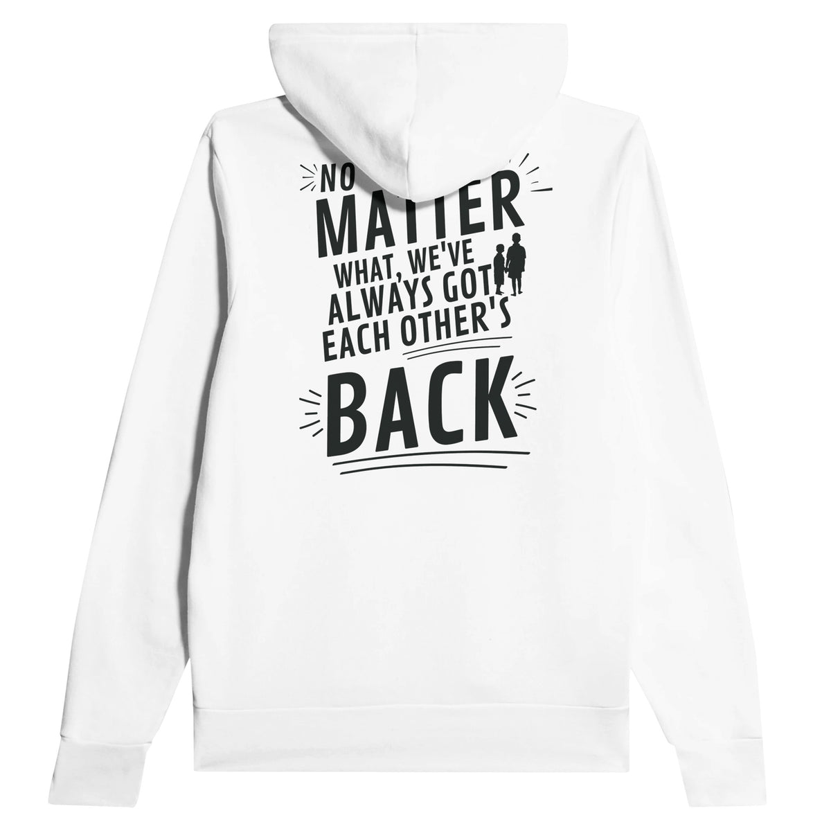 Forever Back-to-Back – The Bond of Brothers - White - Hoodies