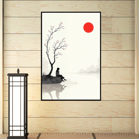 Image of Solitude Under the Red Sun
