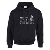 Empowerment Tax - Know Your Worth Hoodie - Black - Hoodies