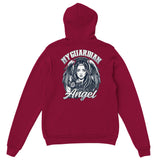 Heavenly Guardian - Angelic Embrace Pullover - Cardinal Red - Hoodies