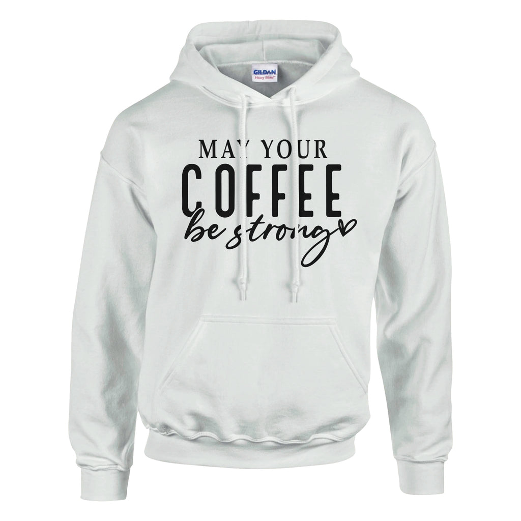 Morning Rituals - Embrace Coffee Comfort - White - Hoodies