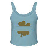 Cut Leaf - Embrace Natural Beauty - sld baby blu bln - Tank Tops