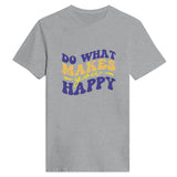 Embrace Joy - 'Do What Makes You Happy' - Sports Grey - T-shirts