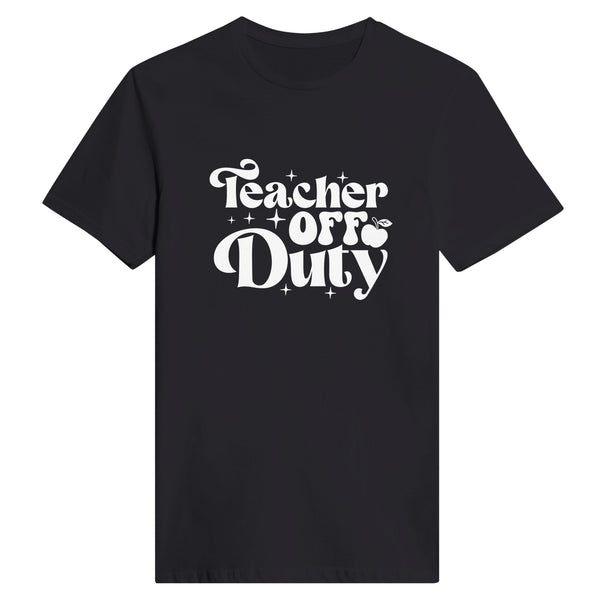 Teacher OFF Duty - Relaxation in Style - Black - Print Material