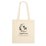 Personalized Star Sign Tote for Friends - Capricorn - Tote Bags