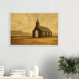 Wooden Framed Poster – Timeless Countryside Gift - - Wooden Framed Posters