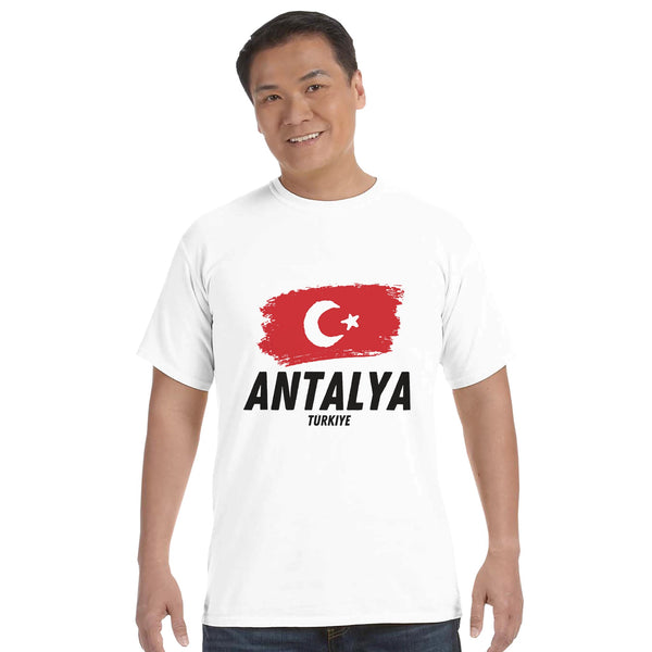 Antalya Spirit - Celebrate Turkiye's Beauty - White - T-shirts