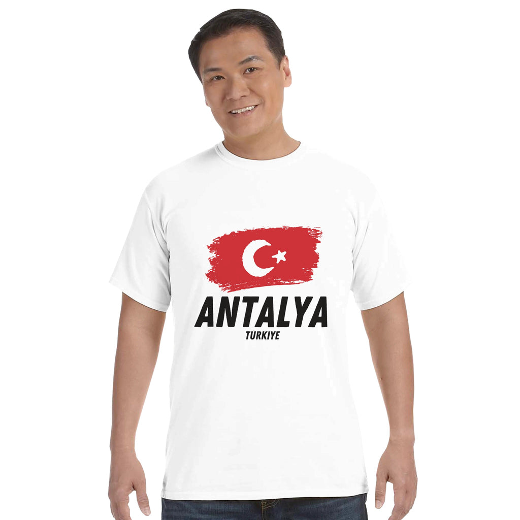 Antalya Spirit - Celebrate Turkiye's Beauty - White - T-shirts