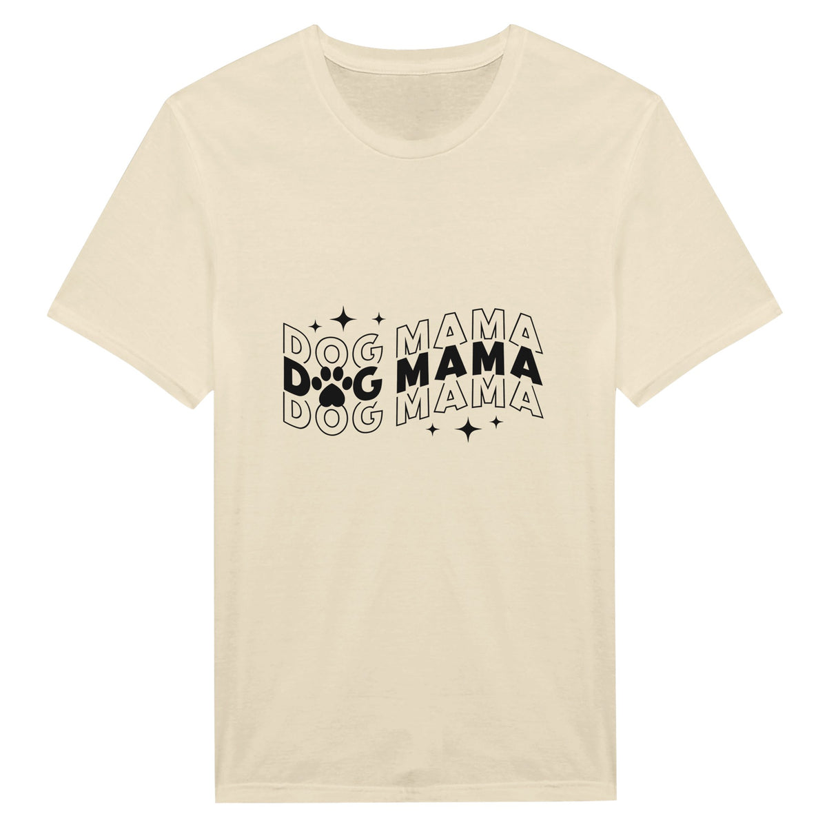 For the Love of Paws - Dog Mama Apparel - Natural - T-shirts