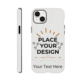 Ultimate Protection - The Perfect Customizable iPhone Tough Case - iPhone 14 Plus - Print Material