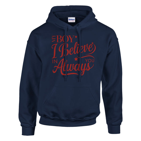 My Boy - A Father's Unwavering Faith in You - Navy - Hoodies