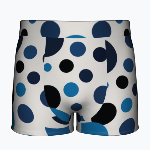 Ebb and Flow Harmonious Patterns in Blue - - Underwear