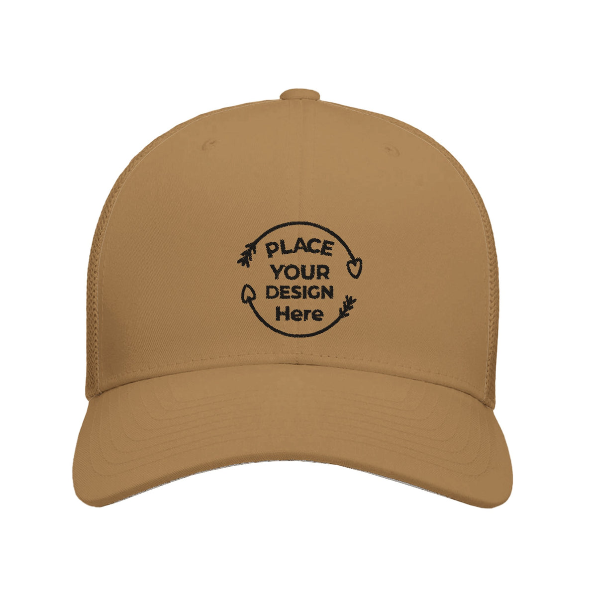 Stylish & Durable - Your New Favourite Trucker Cap - Caramel - Cap