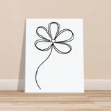 Modern Flora - Artistic Flower Canvas - - Canvas Prints