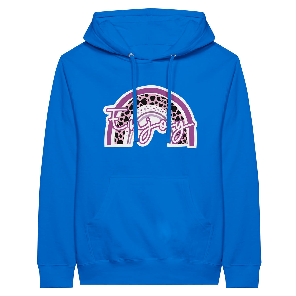 Rainbow Bliss Premium Unisex Pullover Hoodie - Royal - Hoodies