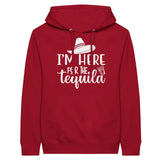 Unisex Pullover Hoodie - Tequila Moments - Red - Hoodies