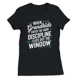 Playful Grandmother T-Shirt Gift – Premium Crewneck - Black - T-Shirt