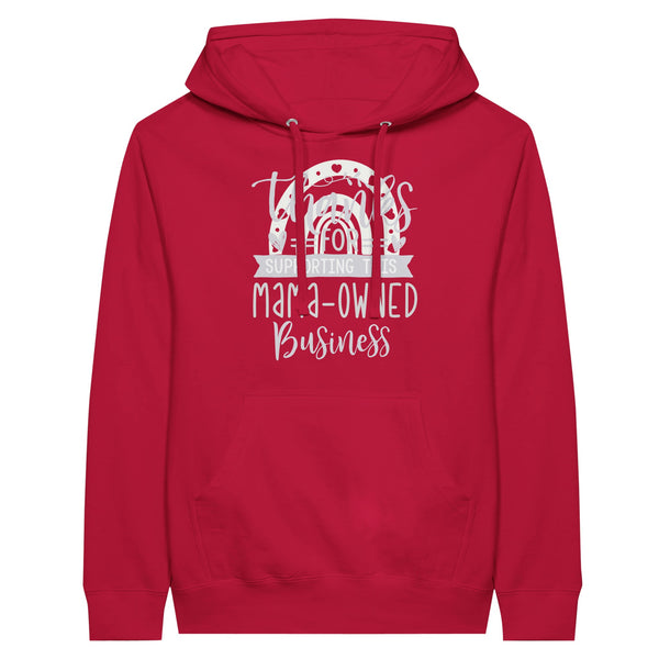 Thanksgiving Tribute - Premium Unisex Pullover Hoodie - Red - Hoodies