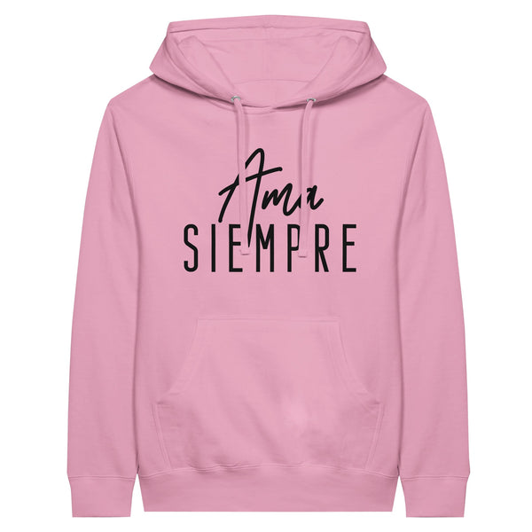 Eternal Embrace - Personalised Memories on Premium Hoodie - Light Pink - Hoodies