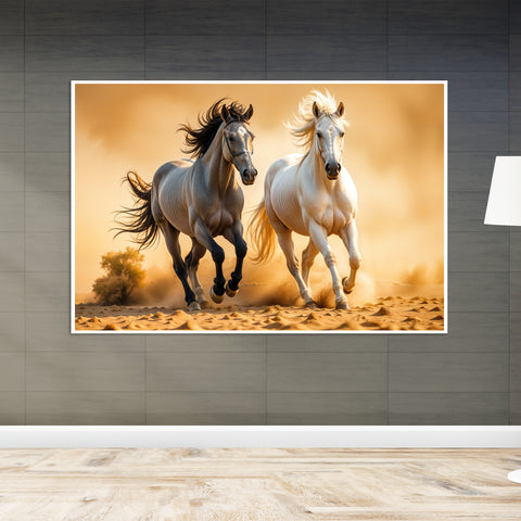 Image of Eternal Elegance - Horses in Harmony